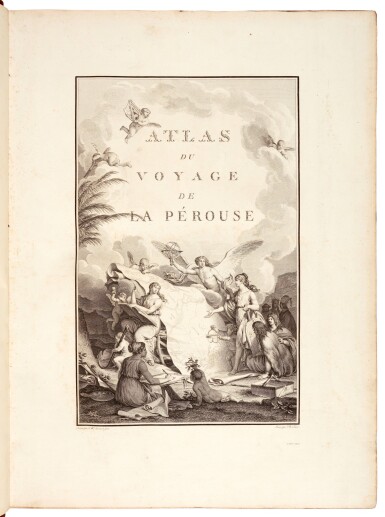 View full screen - View 1 of Lot 51. LA PEROUSE | Voyage... autour du monde. 1797, 5 volumes.
