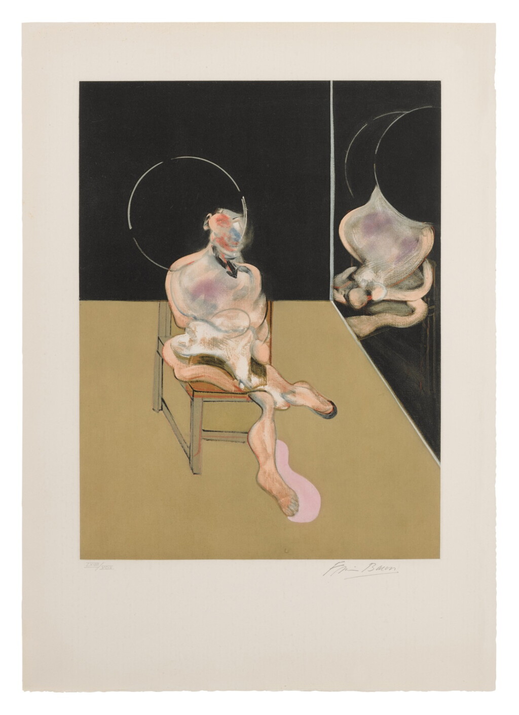 View full screen - View 1 of Lot 6. Seated Figure (Sabatier 5).
