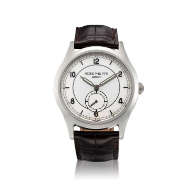 View full screen - View 1 of Lot 67. 'Boutique Edition' Ref. 5565 Limited edition stainless steel wristwatch with two-tone dial made to commemorate the re-opening of Patek Philippe’s salon in Geneva Circa 2007 | 百達翡麗 5565型號「Boutique Edition」限量版精鋼腕錶,為紀念百達翡麗日內瓦旗艦店重開而製,年份約2007.