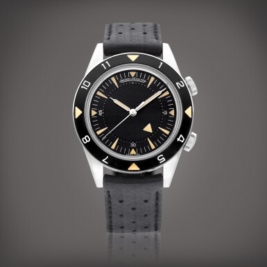 View full screen - View 1 of Lot 8853. Deep Sea Alarm, Reference 134.8.96 | A limited edition stainless steel wristwatch with alarm, Circa 2014 | 積家 | Deep Sea Alarm 型號134.8.96 | 限量版精鋼腕錶,備鬧鈴裝置,約2014年製.