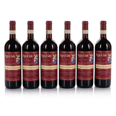 View full screen - View 1 of Lot 826. Brunello di Montalcino, Riserva 2007 Poggio di Sotto (6 BT).