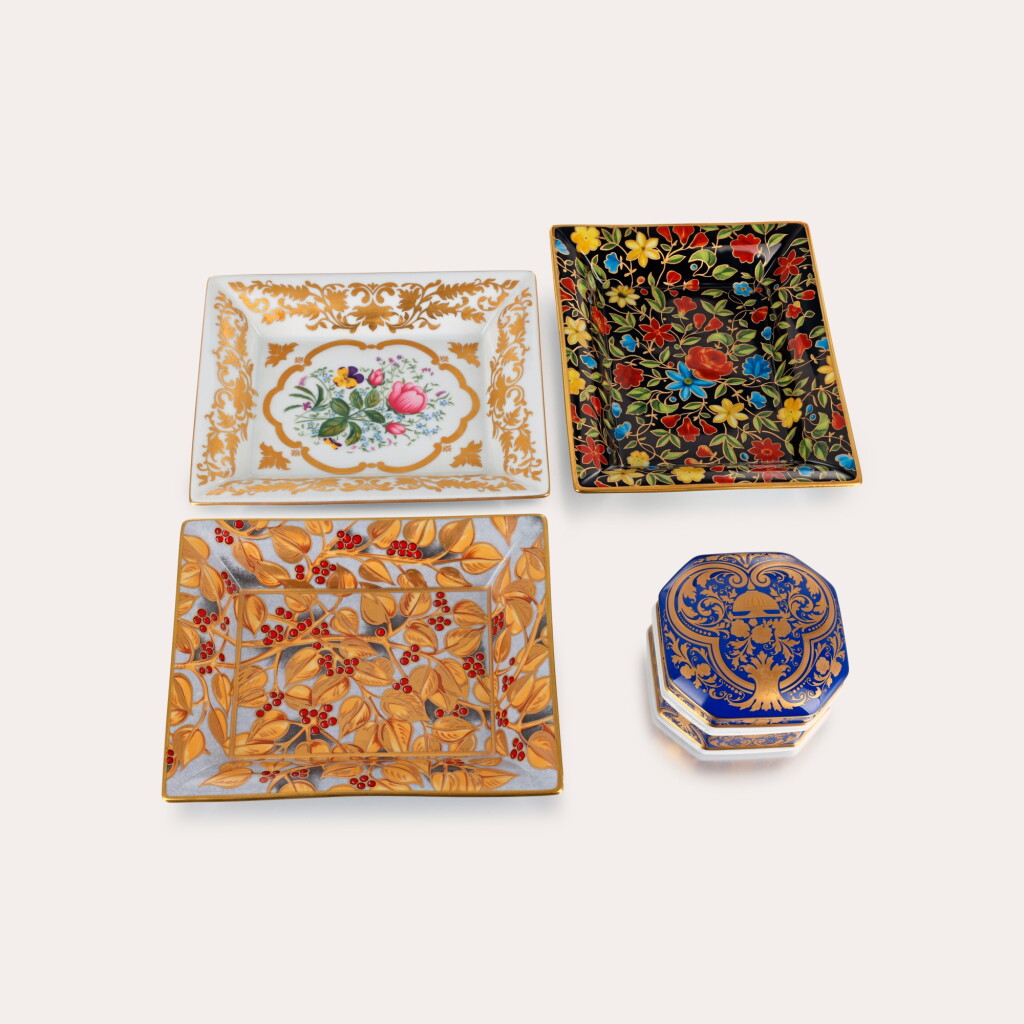 View full screen - View 1 of Lot 290. A complete collection of 31 Limoges porcelain 'Vide Poche' from 1997 to 2024.