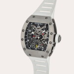Reference RM004 V2 | A titanium semi-skeletonized split-second chronograph wristwatch with power reseve and torque indication | Circa 2005