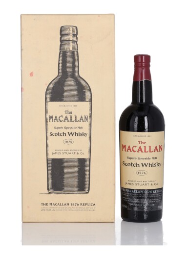 View full screen - View 1 of Lot 64. The Macallan 1876 Replica 40.6 abv NV (1 Bottle 70cl).