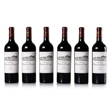 View full screen - View 1 of Lot 594. Château Pontet Canet 2009 (6 BT).