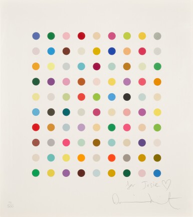 View full screen - View 1 of Lot 63. Untitled Spot Print.