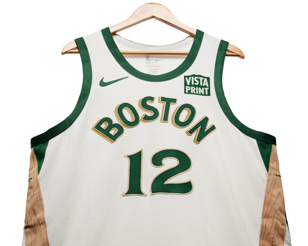 View full screen - View 1 of Lot 69. Oshae Brissett Boston Celtics 2023-2024 In-Season Tournament Game Worn City Edition Jersey.