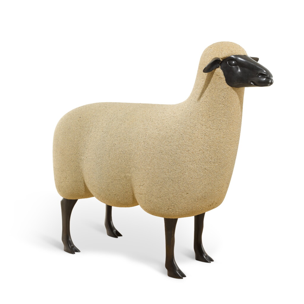 View full screen - View 1 of Lot 146. François-Xavier Lalanne 弗朗索瓦・沙維爾・萊蘭 | Mouton de pierre 石羊.