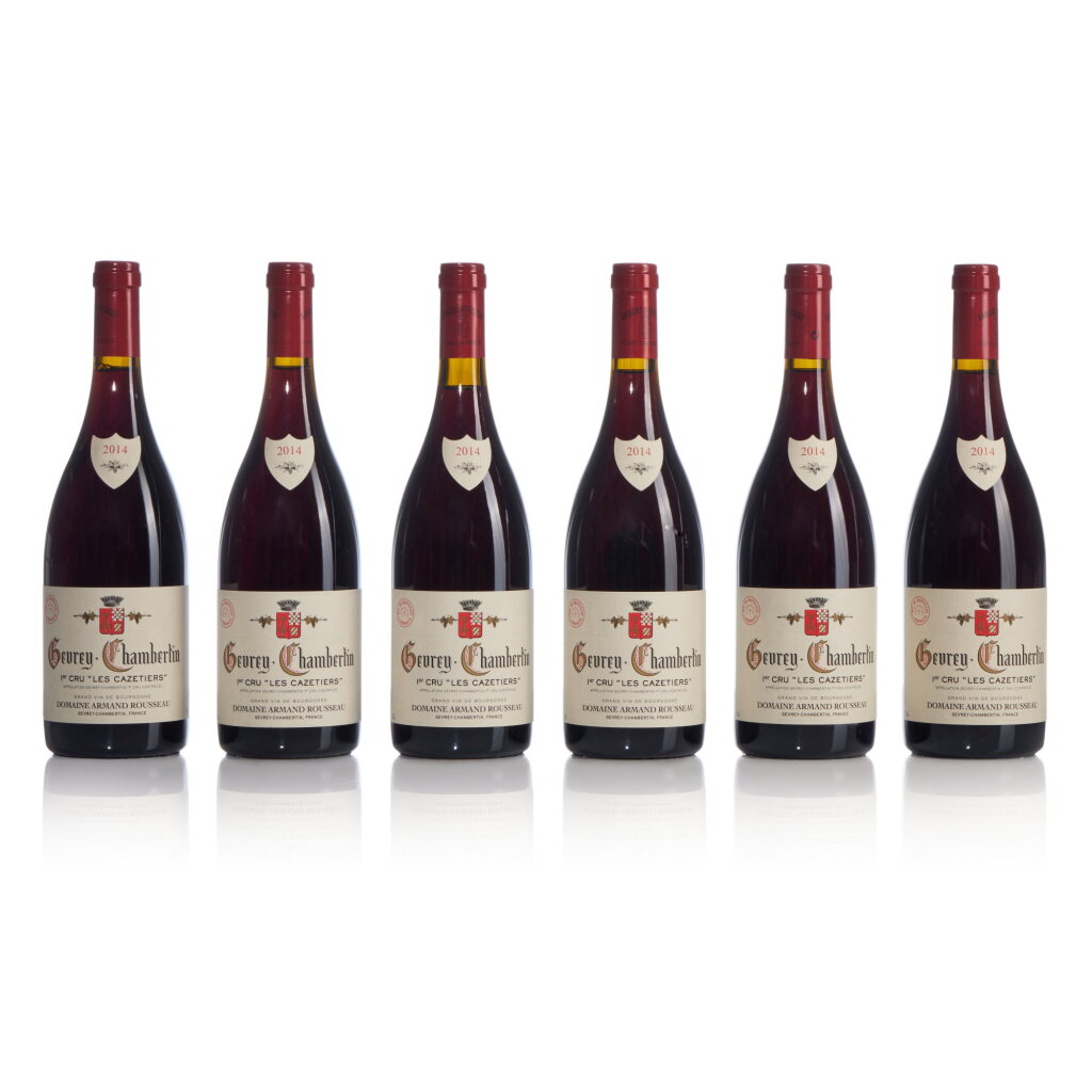 View full screen - View 1 of Lot 3. Gevrey Chambertin, Les Cazetiers 2014 Domaine Armand Rousseau (12 BT).