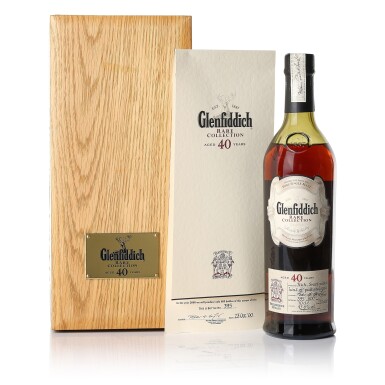 View full screen - View 1 of Lot 3280. Glenfiddich Rare Collection 40 Years Old 43.6 abv NV (1 BT70).