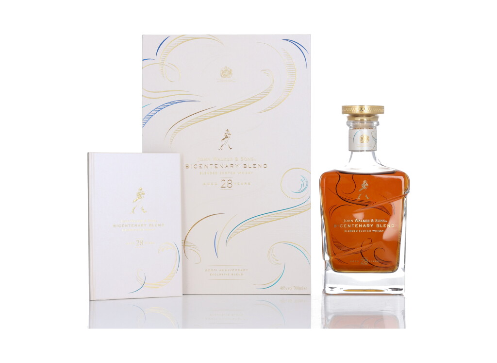 View full screen - View 1 of Lot 55. John Walker & Sons Bicentenary Blend 28 Year 46.0 abv NV (1 Bottle 75cl).