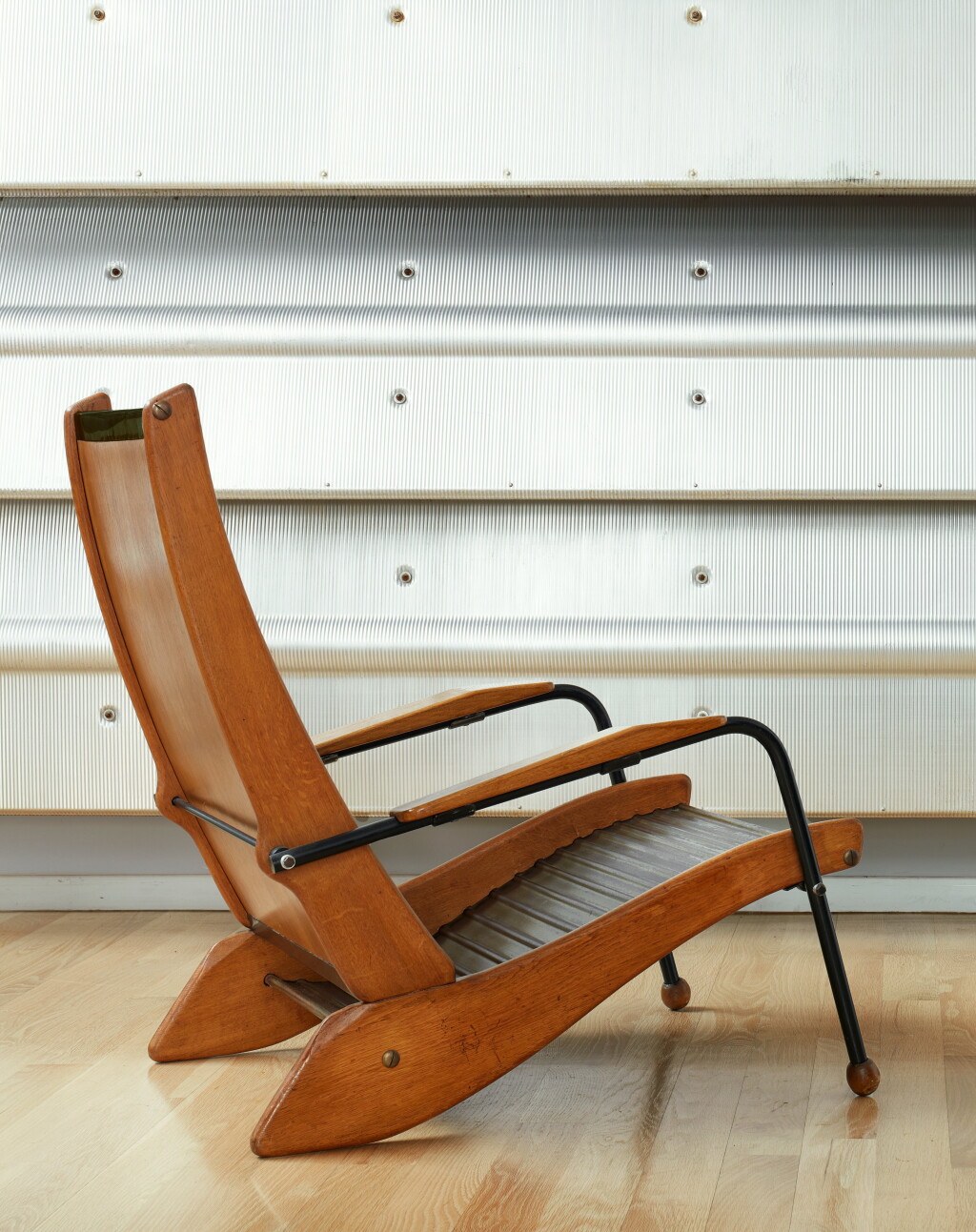 View full screen - View 1 of Lot 15. A Rare "Kangourou" Armchair.