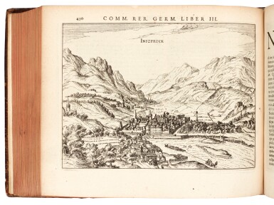 View full screen - View 1 of Lot 60. Bertius | Commentariorum rerum germanicum libri tres, 1616.