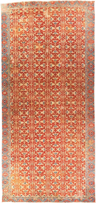 View full screen - View 1 of Lot 116. A 'LOTTO' CARPET, WEST ANATOLIA.