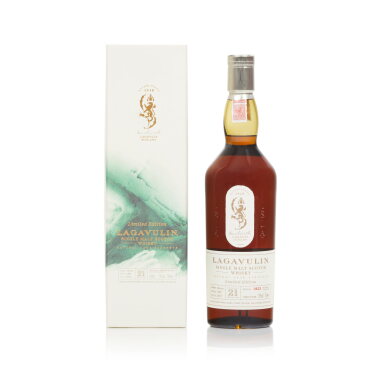 View full screen - View 1 of Lot 223. Lagavulin 21 Year Old 52.0 abv 1991 (1 BT70).