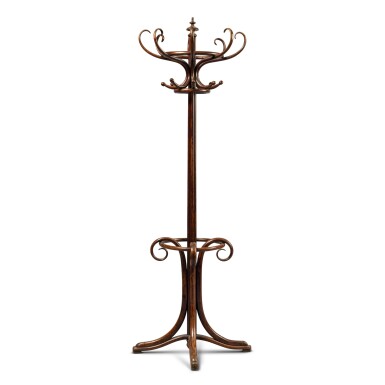 View full screen - View 1 of Lot 55. "The Sting" | Bentwood Hall Tree or Coat Stand Used in the Film.