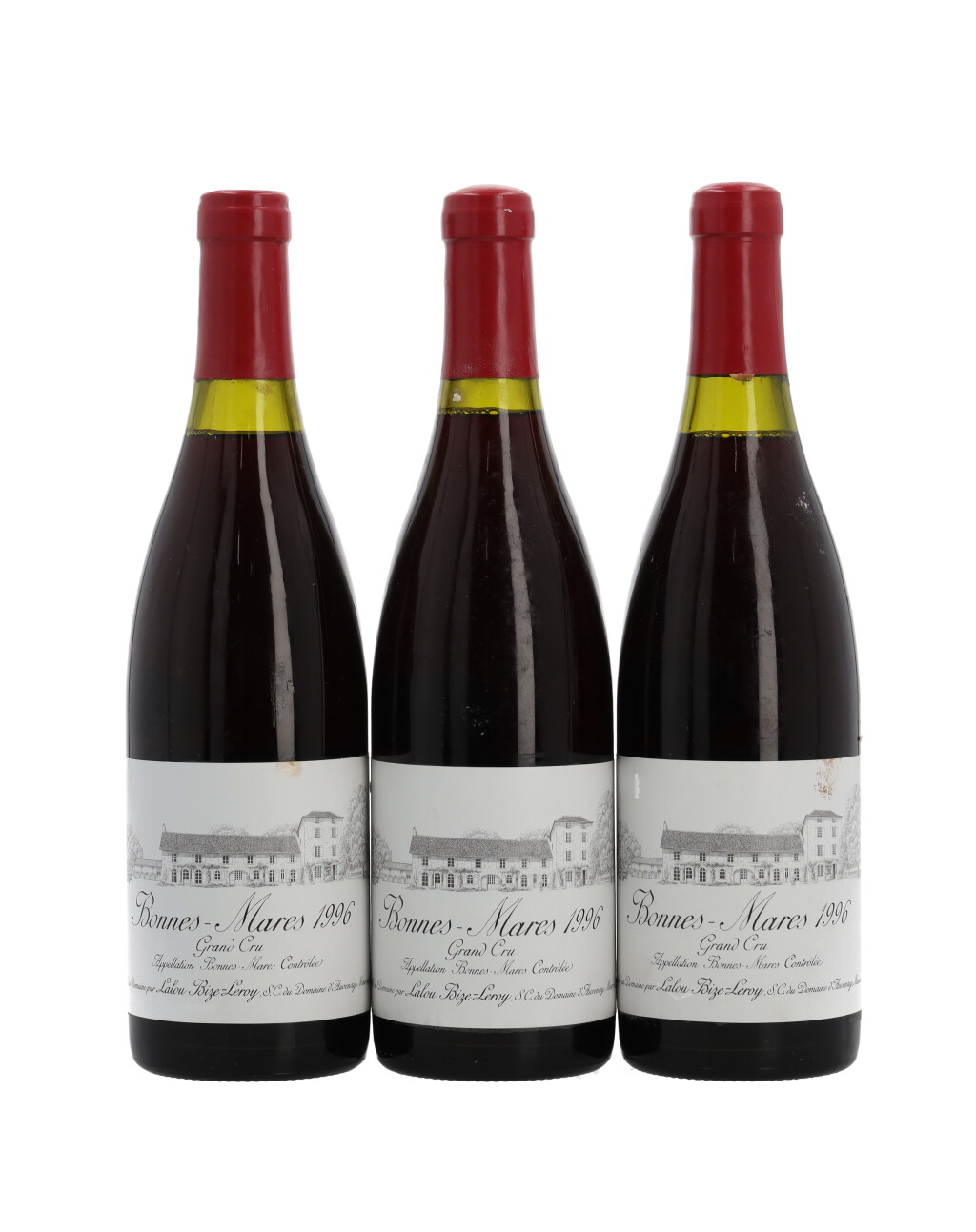 View full screen - View 1 of Lot 1051. Bonnes Mares 1996 Domaine d'Auvenay (6 BT).