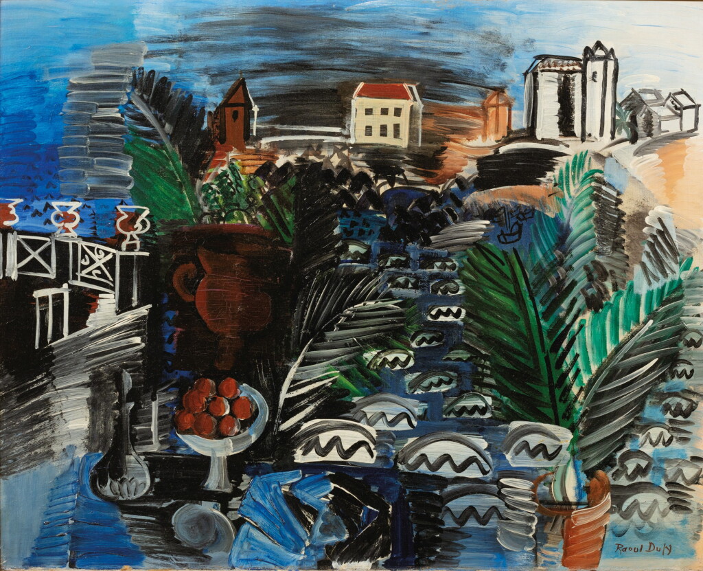 View full screen - View 1 of Lot 28. Nature morte devant la mer.
