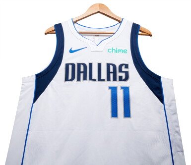 View full screen - View 1 of Lot 69. Kyrie Irving Dallas Mavericks 2024 NBA Playoffs Western Conference Round 1 Game Worn Association Edition Jersey | Game 1 .