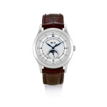 PATEK PHILIPPE | REFERENCE 5396, A WHITE GOLD ANNUAL CALENDAR WRISTWATCH WITH MOON PHASES AND 24 HOURS INDICATION, MADE IN 2008