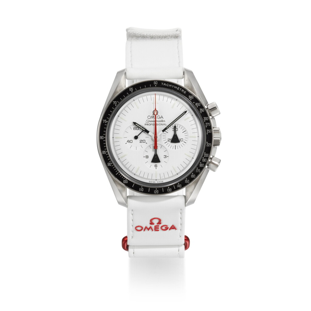 View full screen - View 1 of Lot 457. OMEGA | SPEEDMASTER ALASKA PROJECT, REF 311.32.42.04.001 STAINLESS STEEL CHRONOGRAPH WRISTWATCH CIRCA 2008.