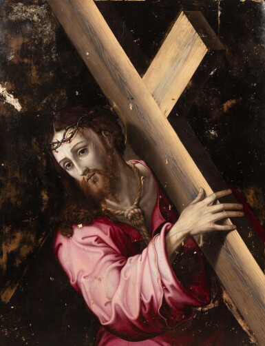 View full screen - View 1 of Lot 122. Christ Carrying the Cross | Portement de la Croix.