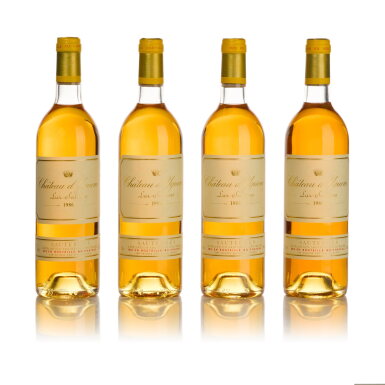 View full screen - View 1 of Lot 172. Château d'Yquem 1986 (12 BT).
