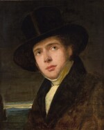 FRIEDRICH VON AMERLING | Andreas Amerling in a Top Hat