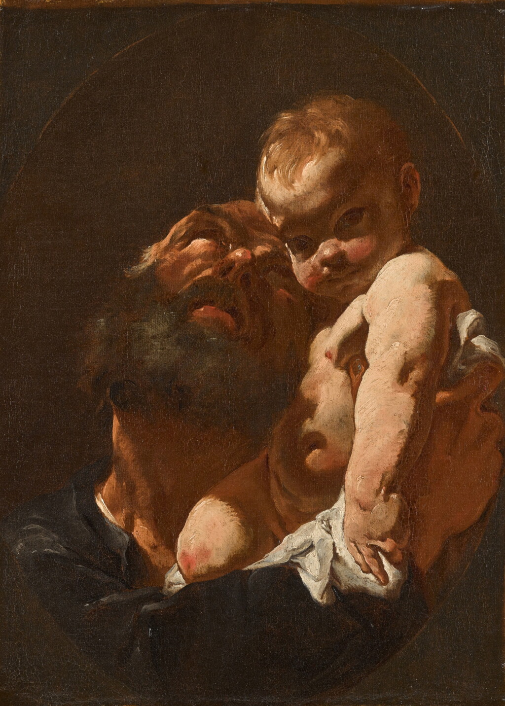 View full screen - View 1 of Lot 187. Saint Joseph and the Christ Child .