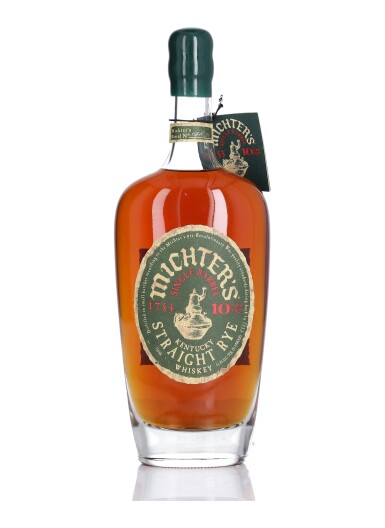 View full screen - View 1 of Lot 357. Michter's Single Barrel Rye 10 Year Old 92.8 proof NV (1 BT 75cl).