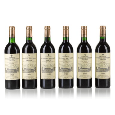 View full screen - View 1 of Lot 539. Château La Mission Haut-Brion 1985 (12 BT).