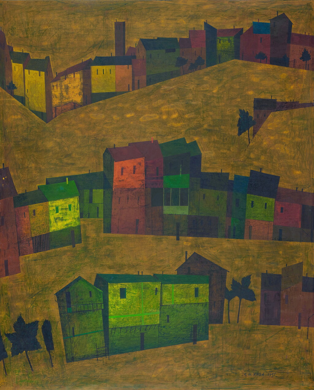 View full screen - View 1 of Lot 9. Untitled (La Ville).