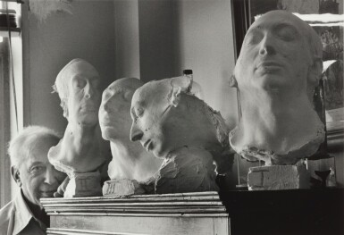 View full screen - View 1 of Lot 57. Self-Portrait with Life Masks.