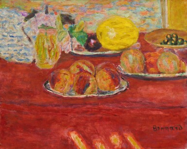 View full screen - View 1 of Lot 21. Nature morte au melon.