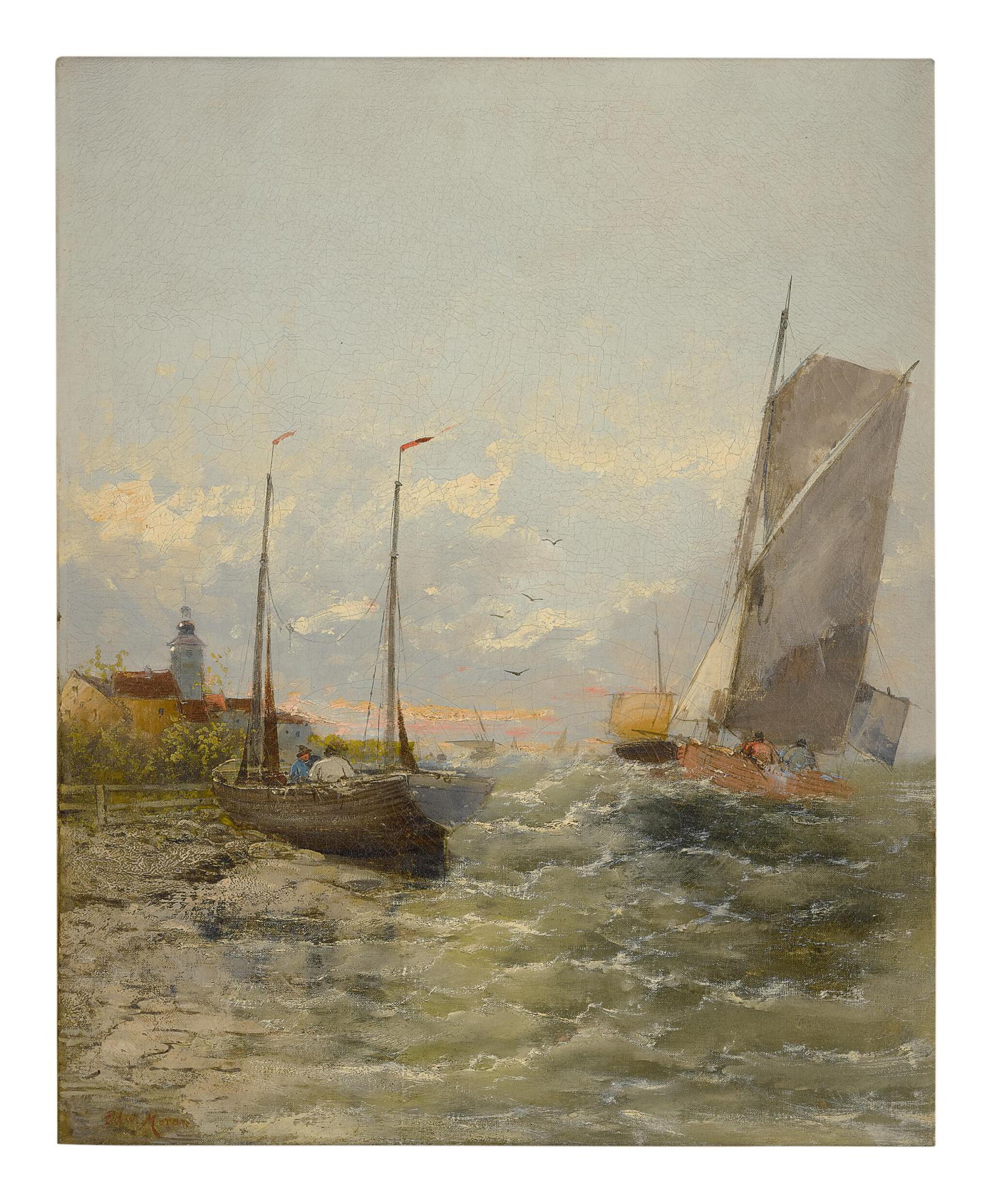 EDWARD MORAN | SEASCAPE | American Art Online2020 | Sotheby's