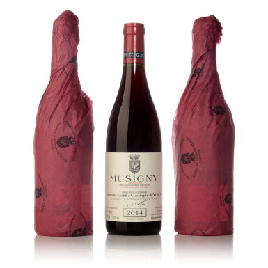 View full screen - View 1 of Lot 122. Musigny, Cuvée Vieilles Vignes 2014 Comte Georges de Vogüé (3 BT).