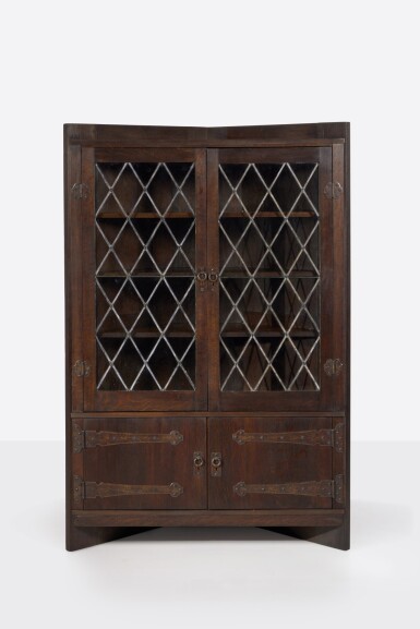 View full screen - View 1 of Lot 383. Rare Corner Cabinet.