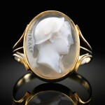 Giovanni Pichler (1734-1791) or Luigi Pichler (1773-1854) | Italian, Rome, circa 1780 | Cameo of Hermes