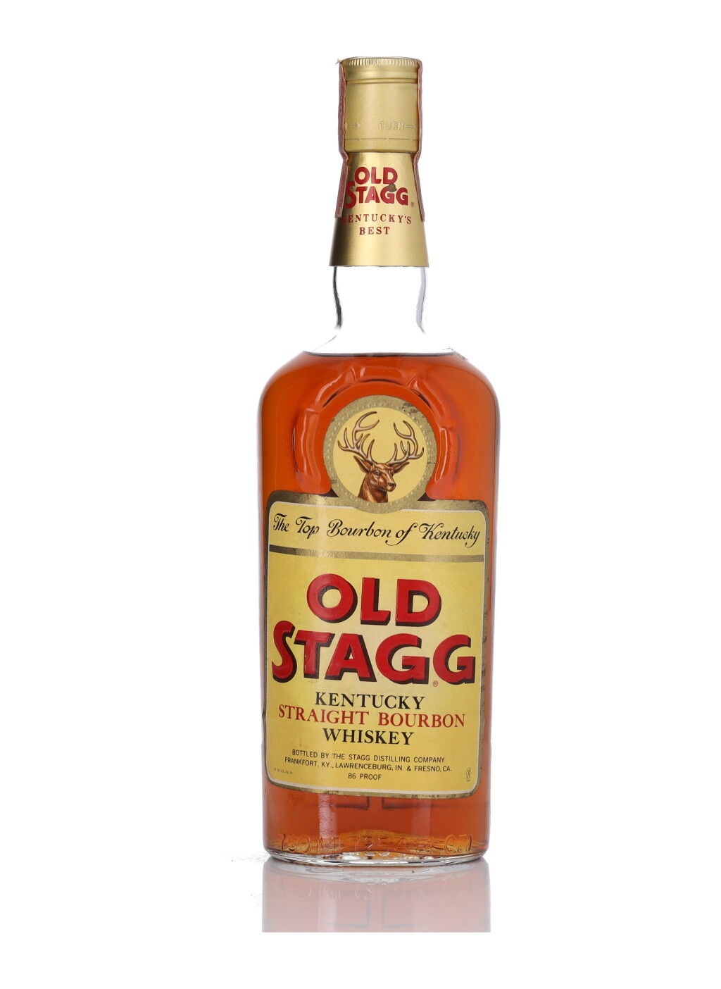 View full screen - View 1 of Lot 393. Old Stagg 86 Proof NV (1 BT 75cl).