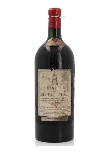 View full screen - View 1 of Lot 15. Château Latour 1953 (1 JM45).