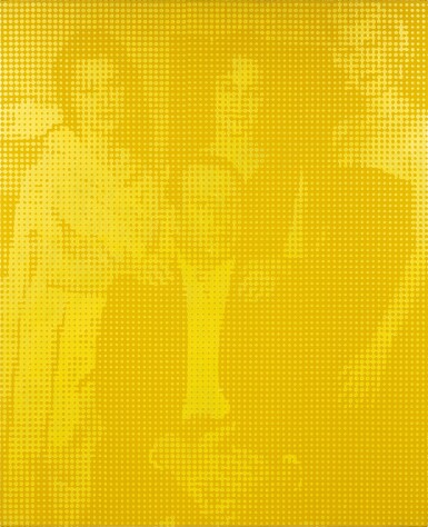 View full screen - View 1 of Lot 67. Yellow Jack Ruby with Girls.