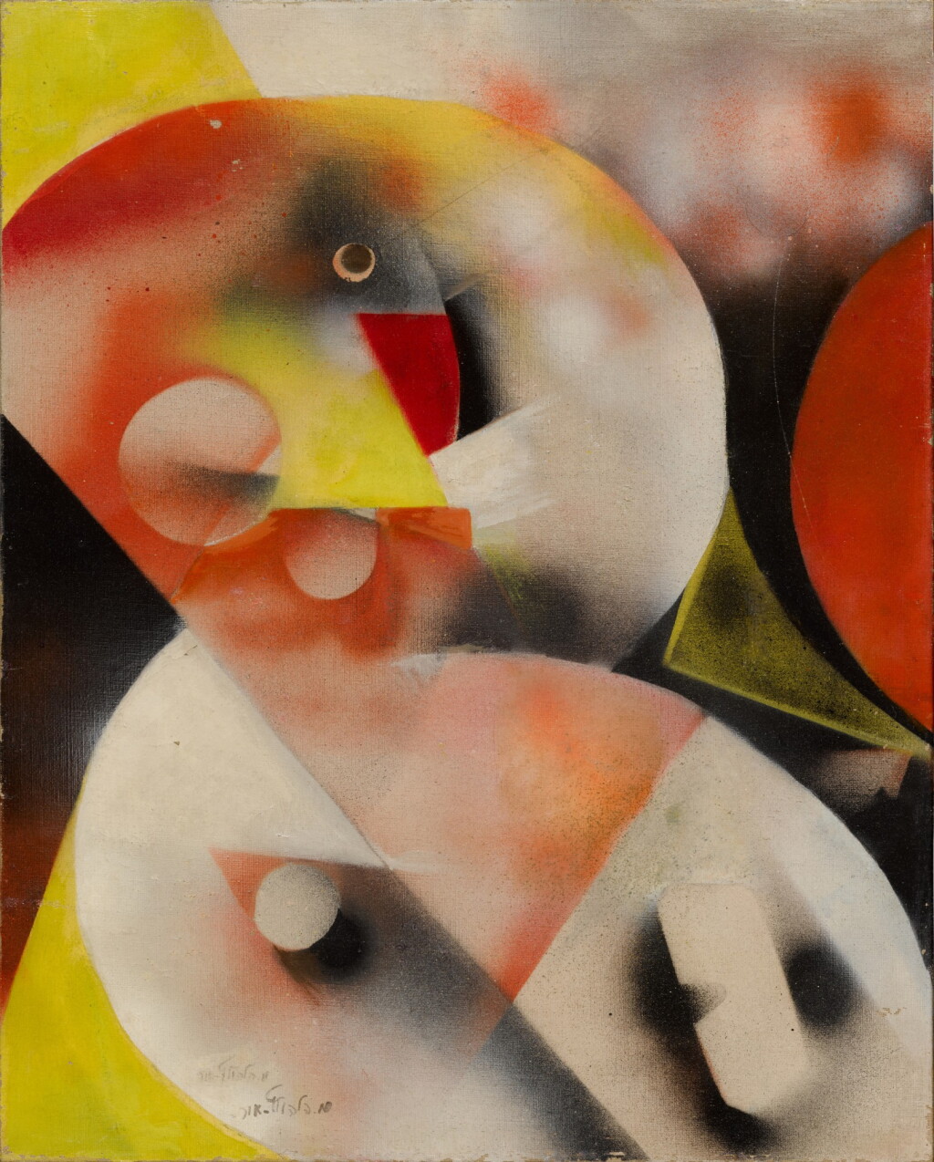 View full screen - View 1 of Lot 52. Abstract composition.