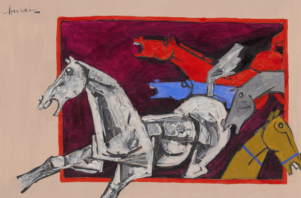 View full screen - View 1 of Lot 18. Untitled (Horses).