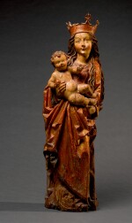 CIRCLE OF DANIEL MAUCH (CIRCA 1477-1540), GERMAN, ULM, CIRCA 1510-1515 | VIRGIN AND CHILD ON A CRESCENT MOON