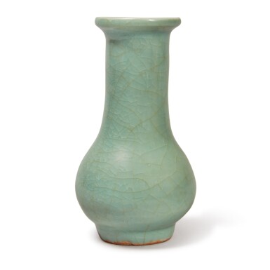 View full screen - View 1 of Lot 503. A 'LONGQUAN' GUAN-TYPE BOTTLE VASE, SOUTHERN SONG DYNASTY .