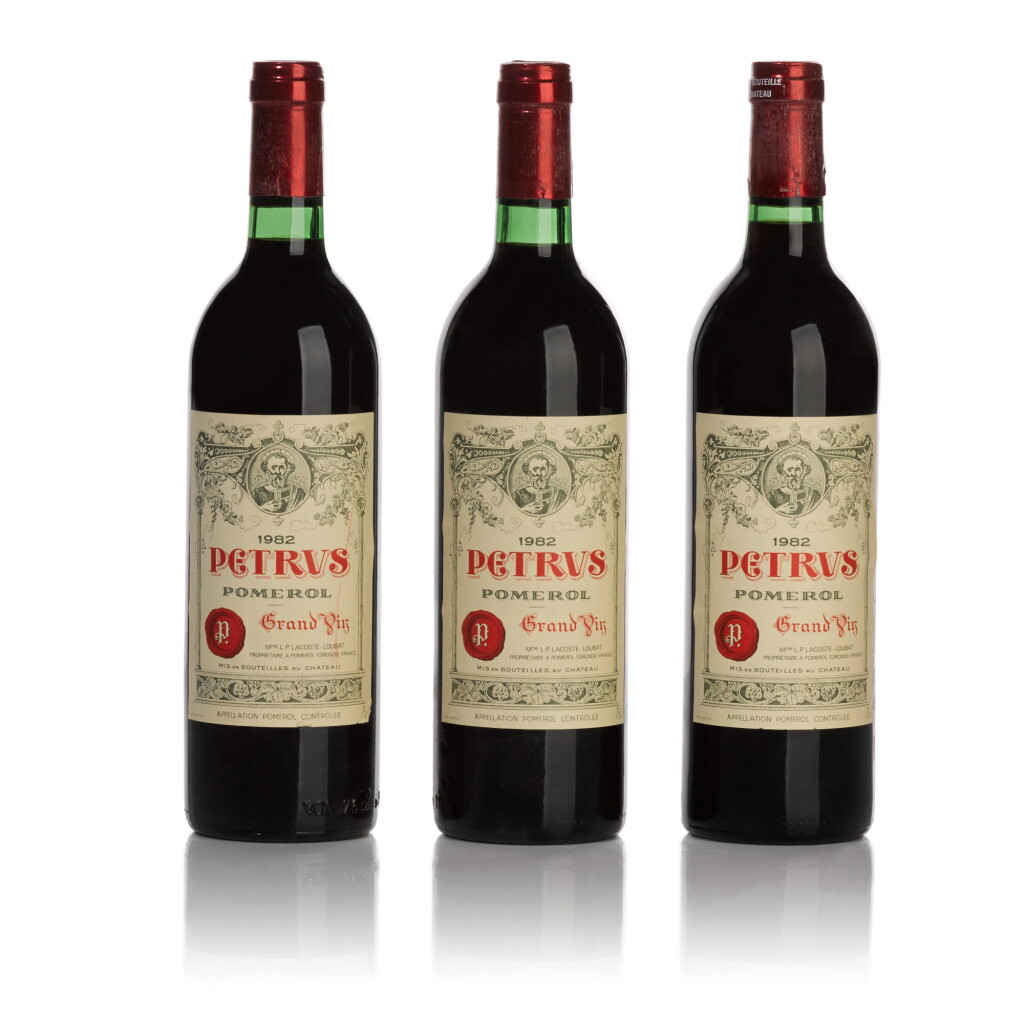 View full screen - View 1 of Lot 66. Petrus 1982 (5 BT).