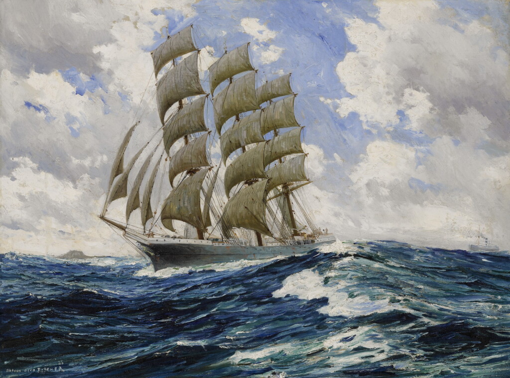 View full screen - View 1 of Lot 23. ANTON OTTO FISCHER | CLIPPER SHIP.