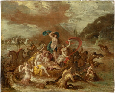 View full screen - View 1 of Lot 110. The Triumph of Amphitrite | Le triomphe d'Amphitrite.