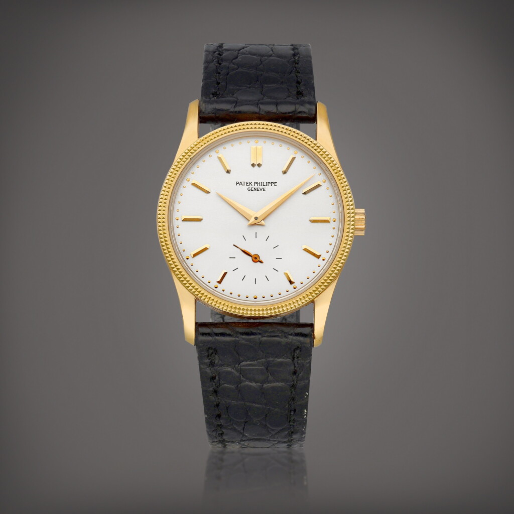 View full screen - View 1 of Lot 8645. Reference 3796 | A pink gold wristwatch, Circa 1999 | 百達翡麗 | 型號3796 | 粉紅金腕錶,約1999年製.