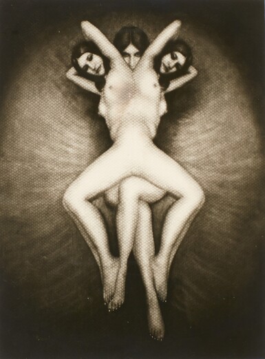 View full screen - View 1 of Lot 44. Pierre Molinier | Fleur D'enfer, circa 1965.